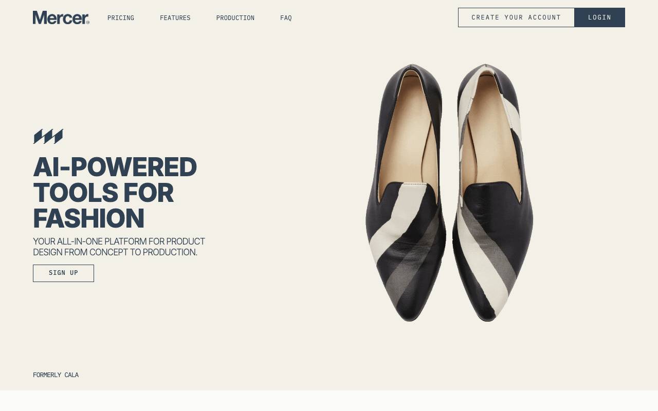 Cala homepage