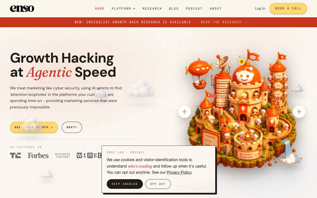 enso homepage