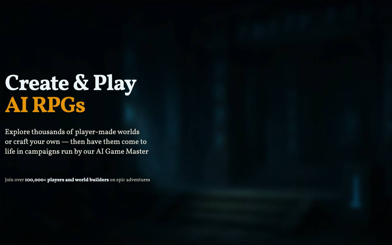 Friends & Fables homepage