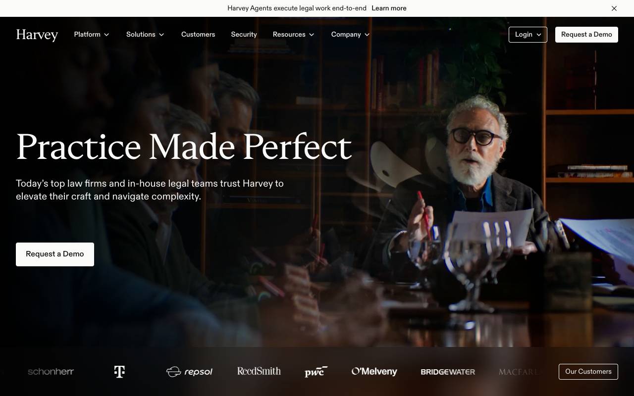 Harvey homepage