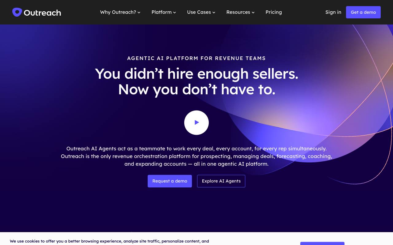 Outreach homepage