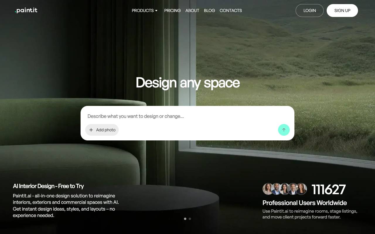 Paintit homepage