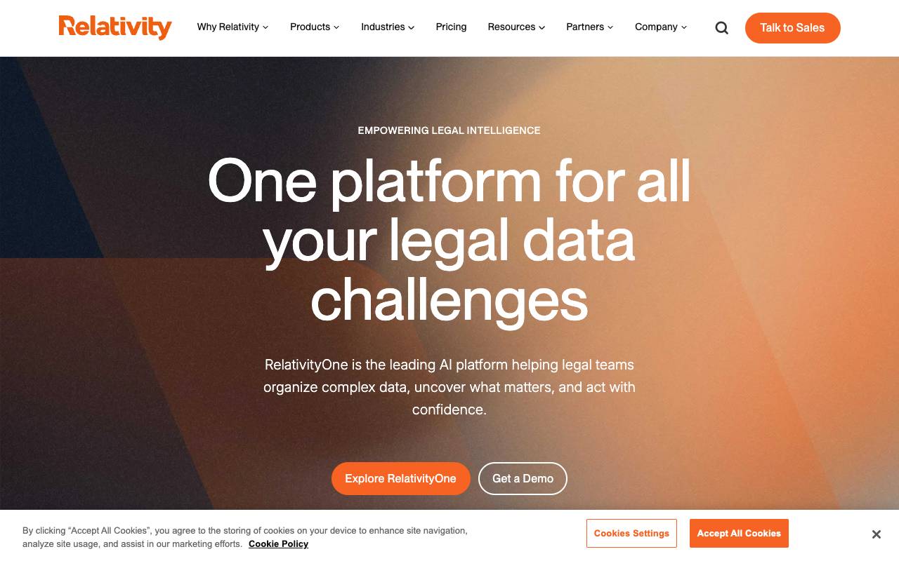 Relativity homepage