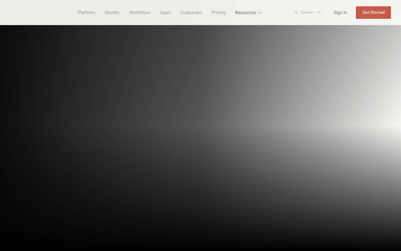 Scenario homepage