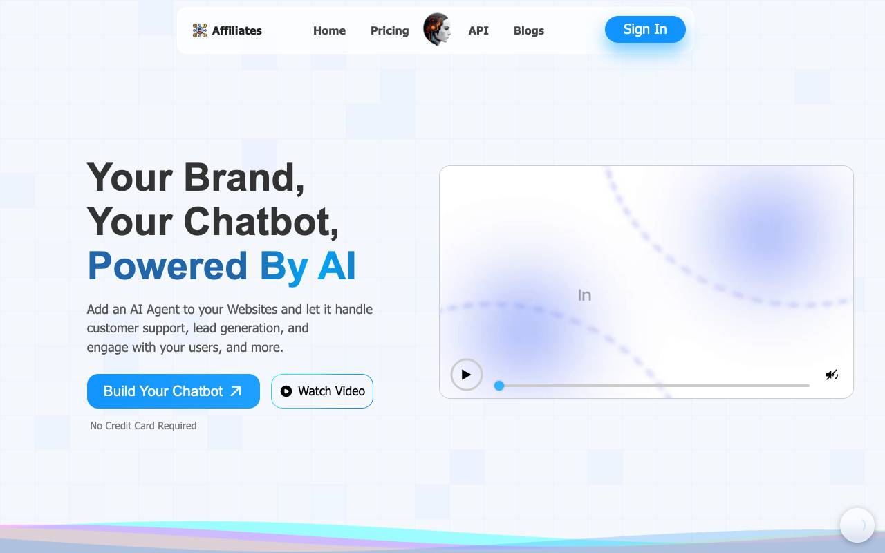 Splutter AI homepage
