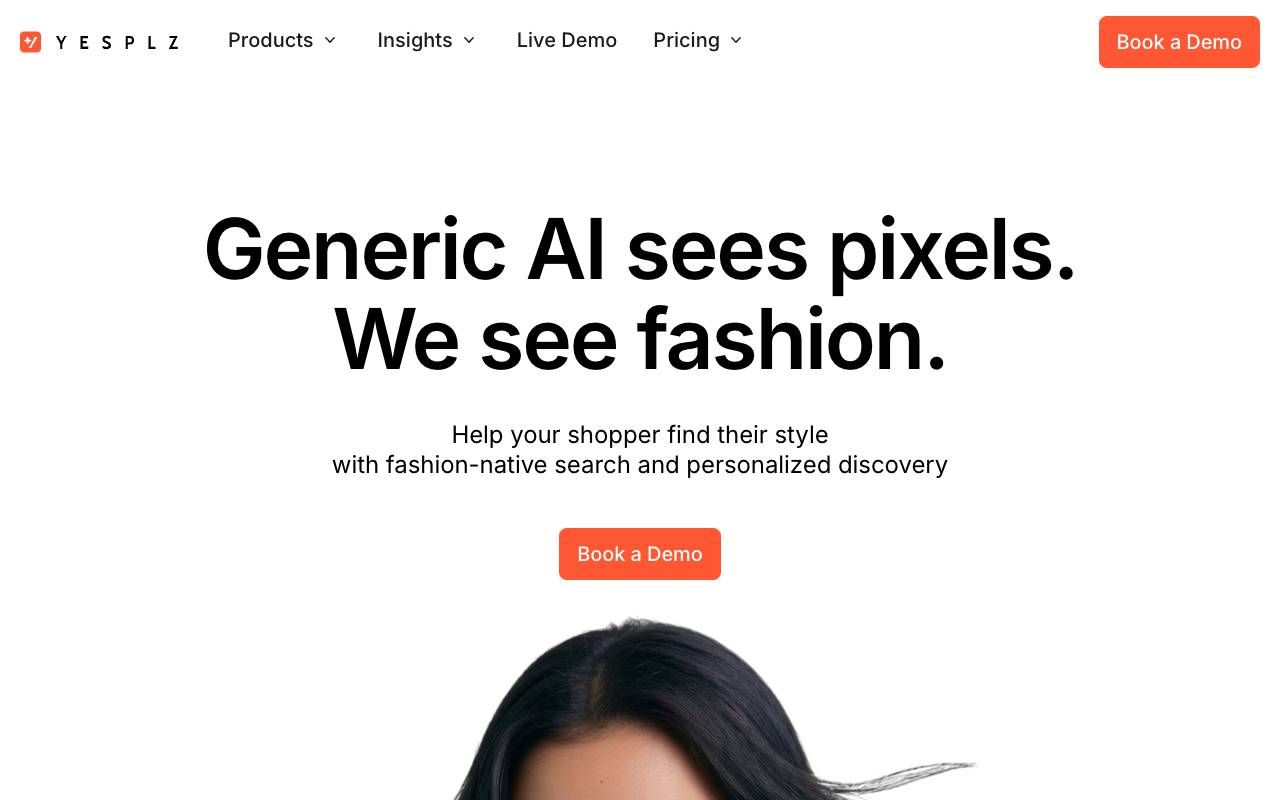 YesPlz homepage